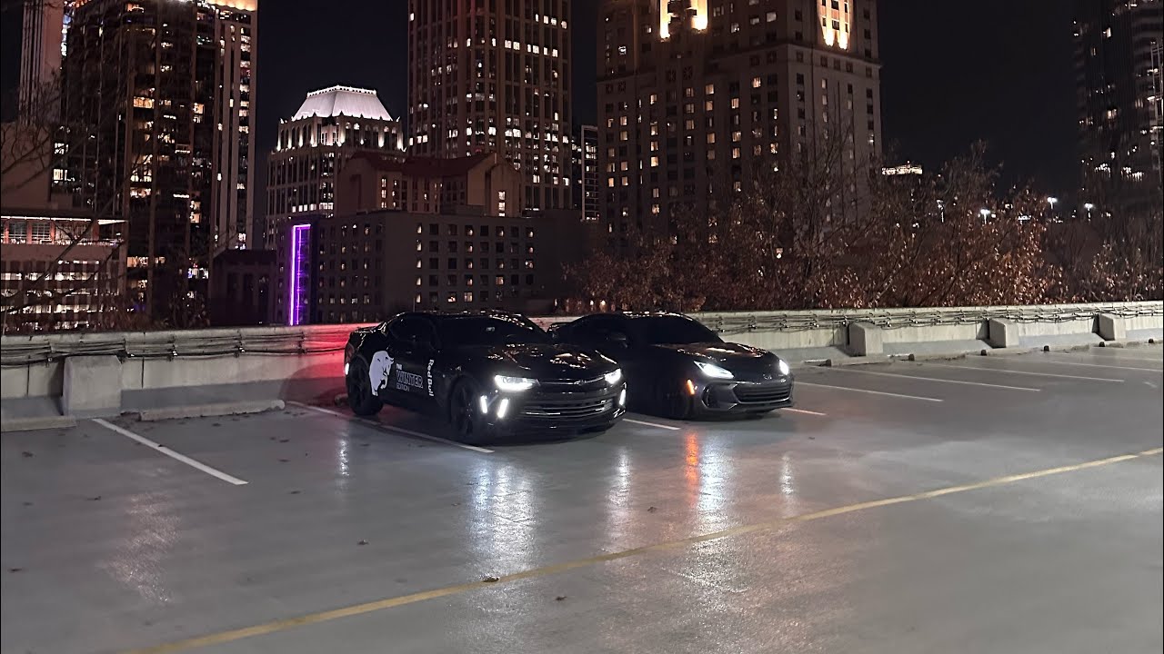 First POV drive with no muffler camaro rs