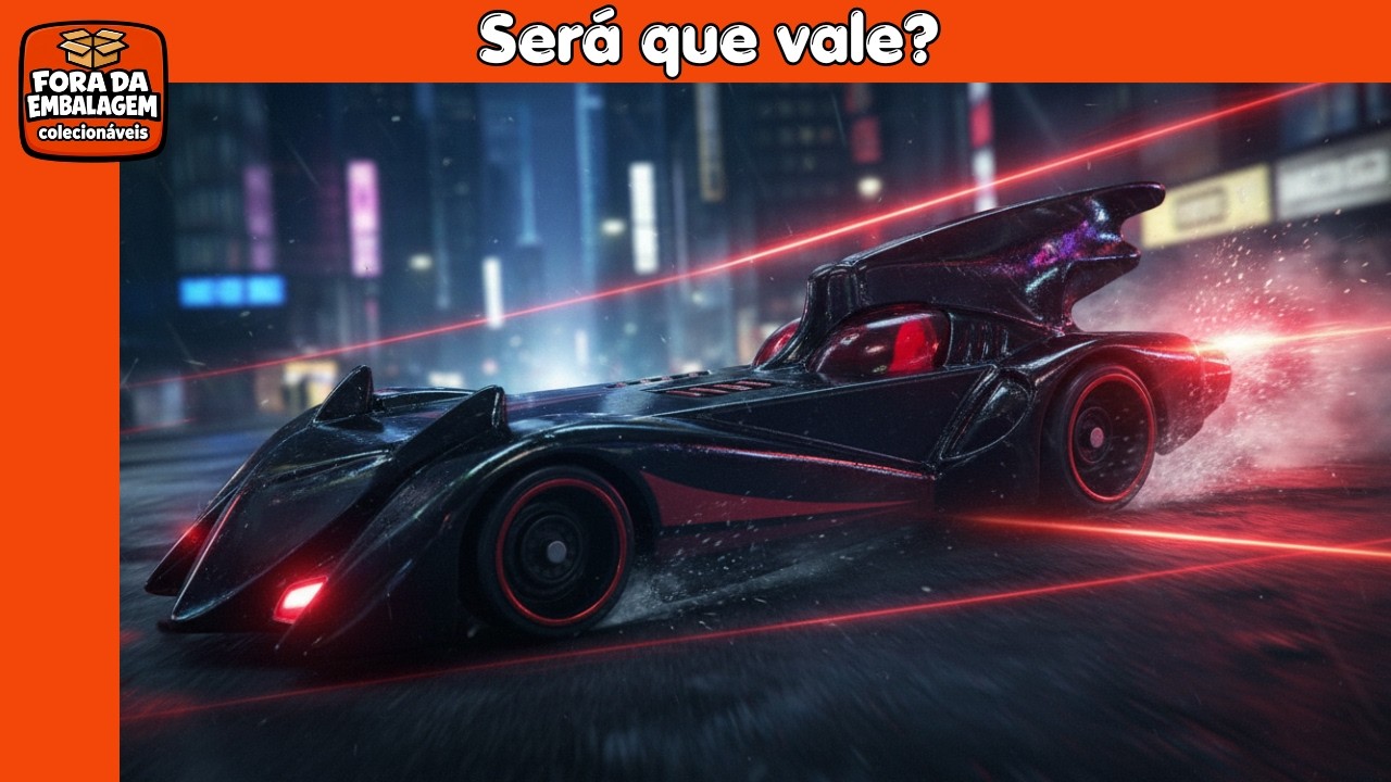 O Batmóvel Transformável de The Brave and the Bold | Hot Wheels | Fora da Embalagem