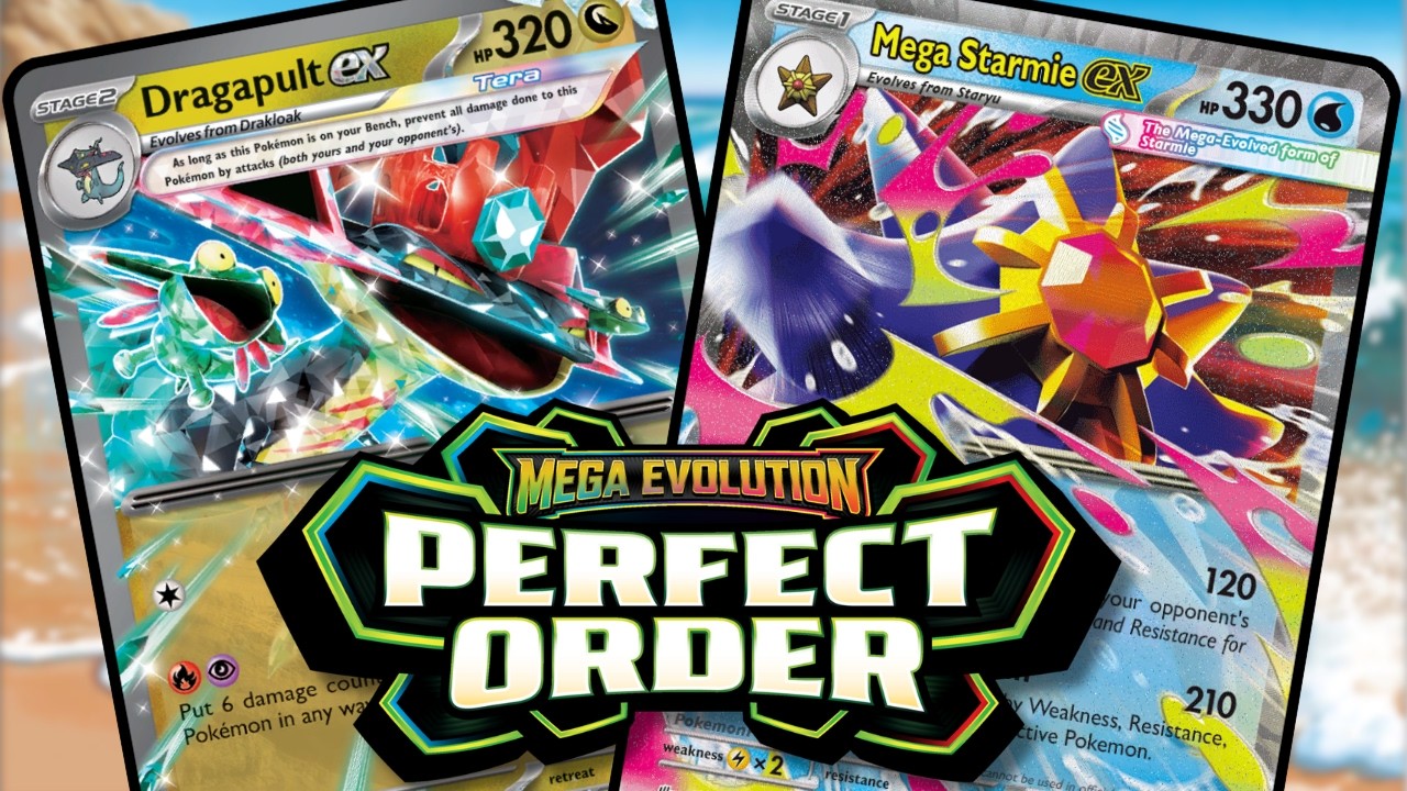 Can Mega Starmie Outrun the BDIF? Mega Starmie vs Dragapult ex Tabletop Testing