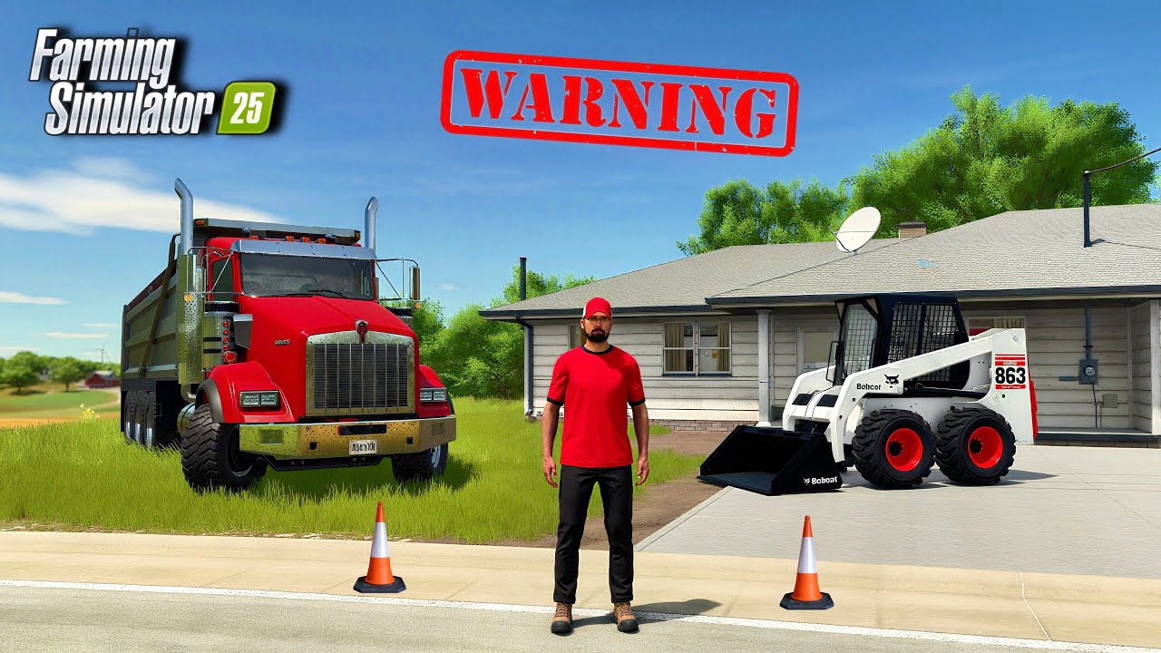 ALL MY HARD WORK WAS ALMOST COMPLETELY DESTROYED !? FS25