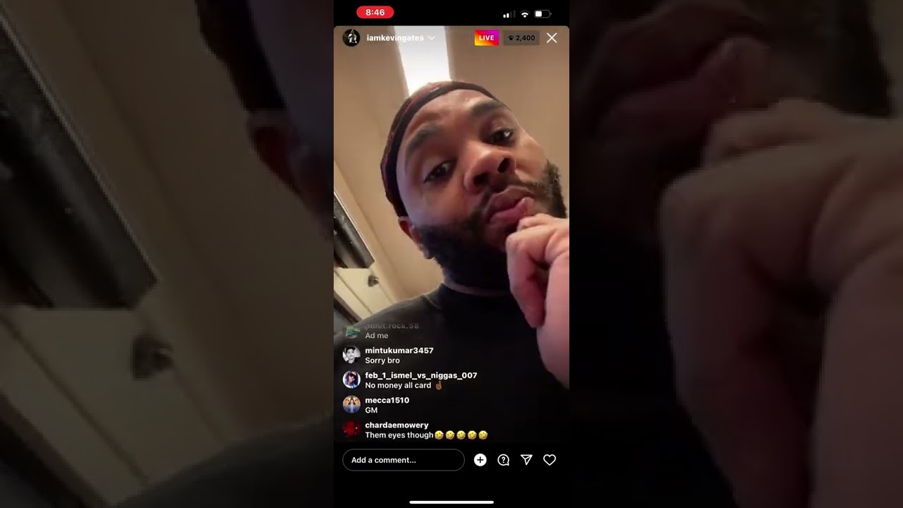 Kevin Gates Live While Out And About
