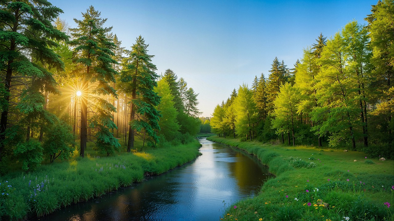 Расслабляющая и целебная музыка 🌿 Нежные звуки природы помогают успокоить ум #6