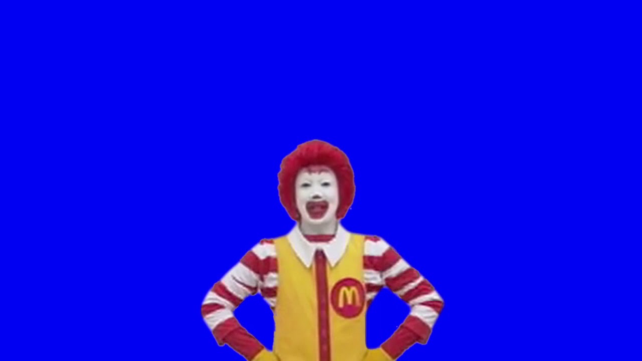 YTPMV/MAD Source : Ronald McDonald (Run run ru) [blue screen] [Best] 2018