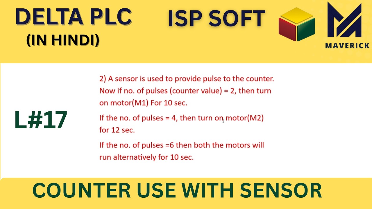 L-17-Sensor used with counter- Practical use of sensors with counter |