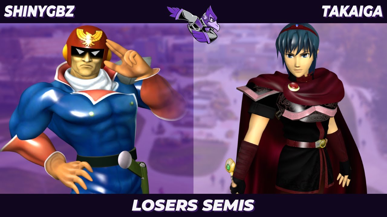 ShinyGBZ (Captain Falcon) vs Takaiga (Marth, Captain Falcon) - Warhawk Weekly 39 Melee Losers Semis
