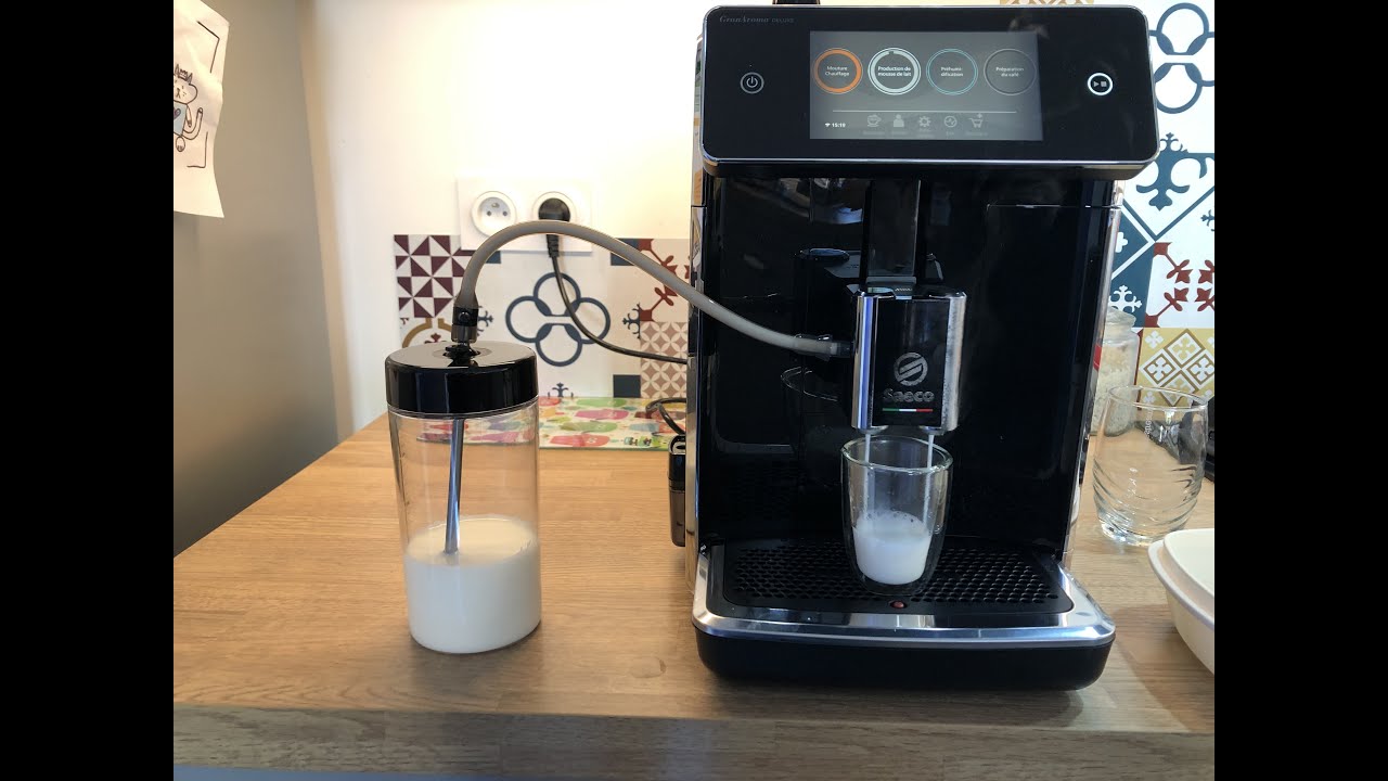 Test Machine Espresso Automatique Saeco GranAroma Deluxe SM6680/00