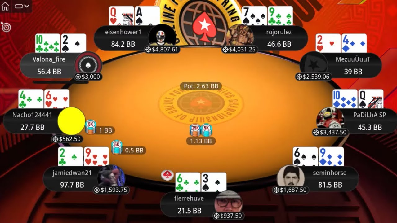 seminhorse vs jamiedwan21 vs eisenhower1 – Final Table Battle 41-H