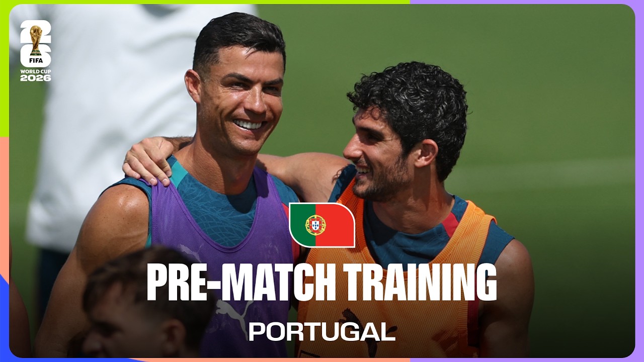Portugal Train Before Congo DR | FIFA World Cup 2026&trade;