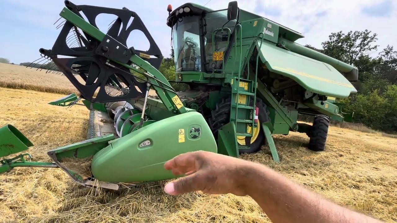 Unde au fost probleme la combina JD 9540 IWTS