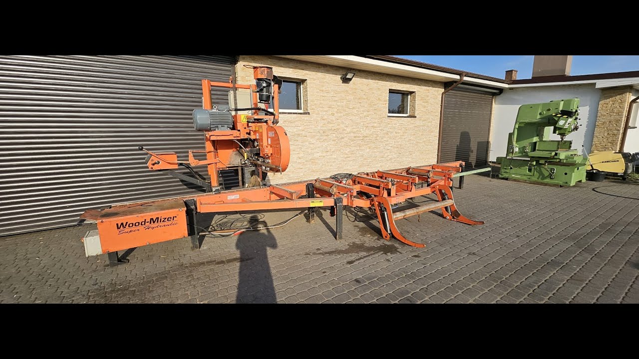 Trak taśmowy Wood - Mizer LT40AHDE15S