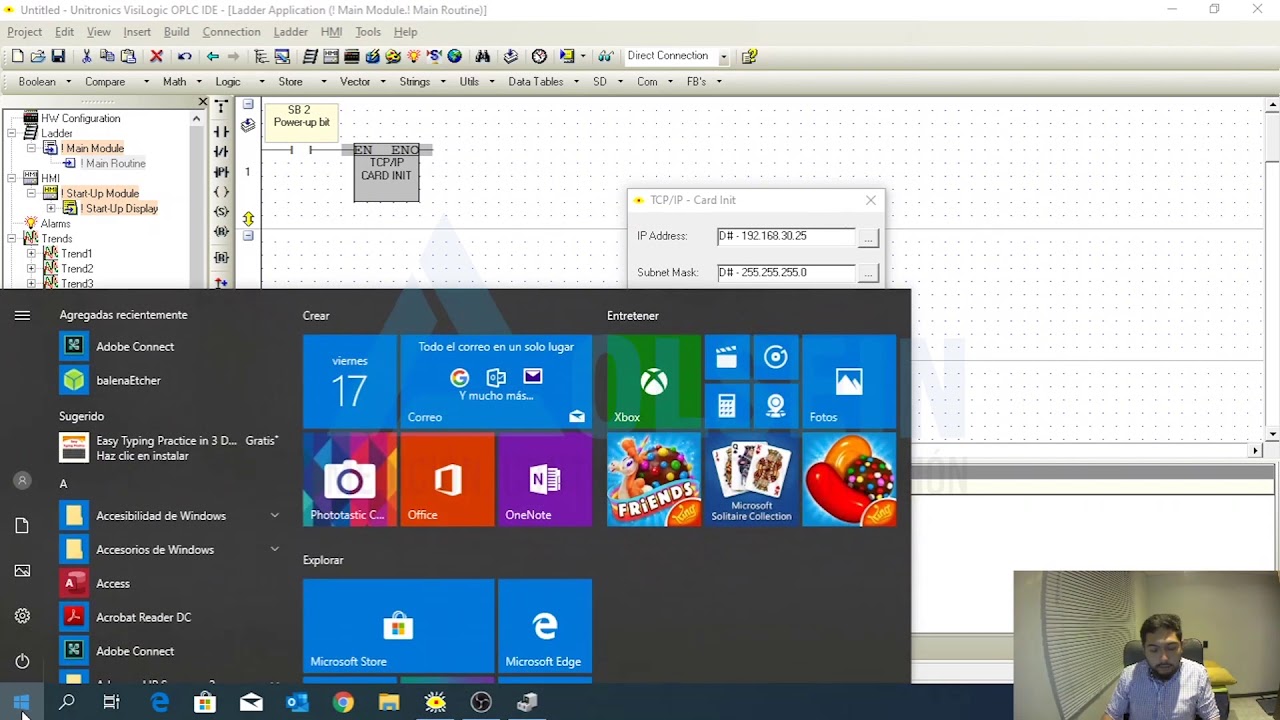 Visilogic Unitronics Descarga del programa
