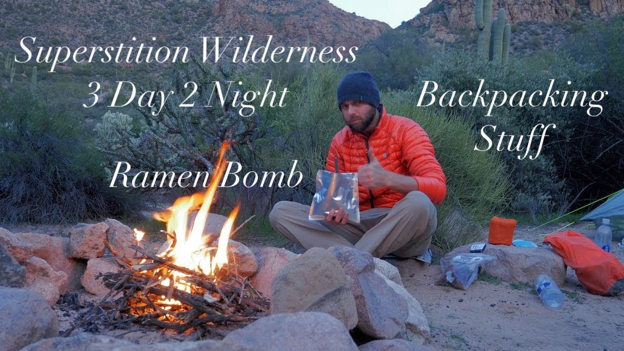 Backpacking The Superstition Wilderness - December 2018