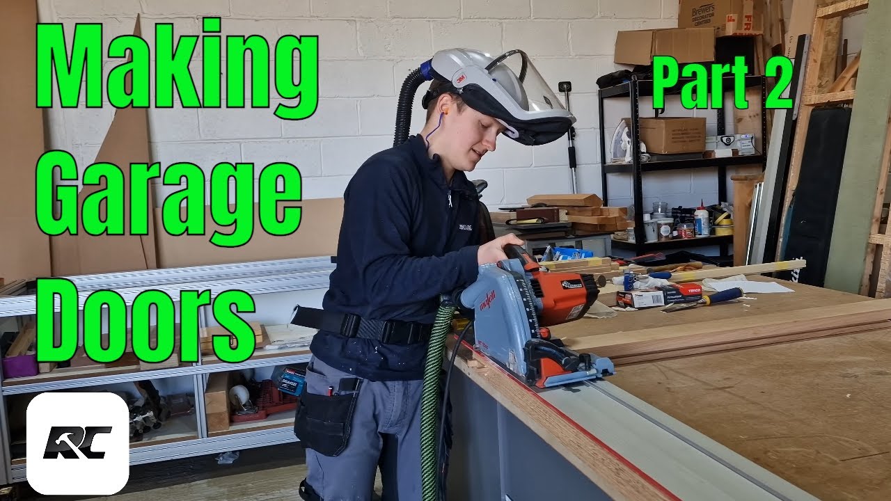How to make Oak Garage doors part 2