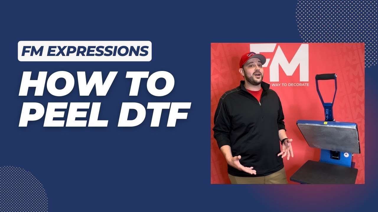 How to Peel DTF