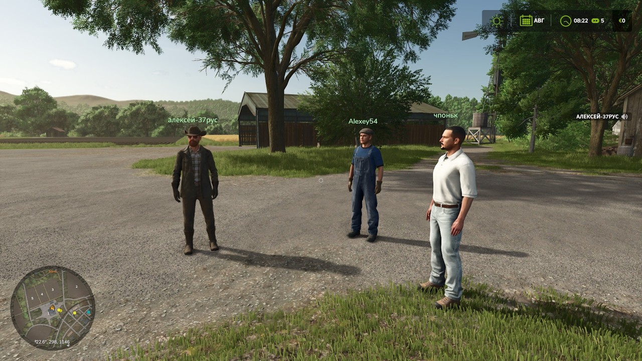 Как установить моды для совместной игры в ФС25 (Farming Simulator 25).