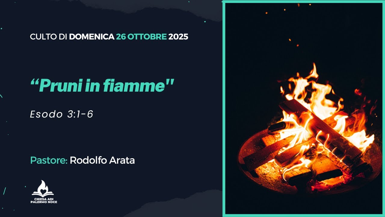 Culto di Domenica 26 Ottobre - 
