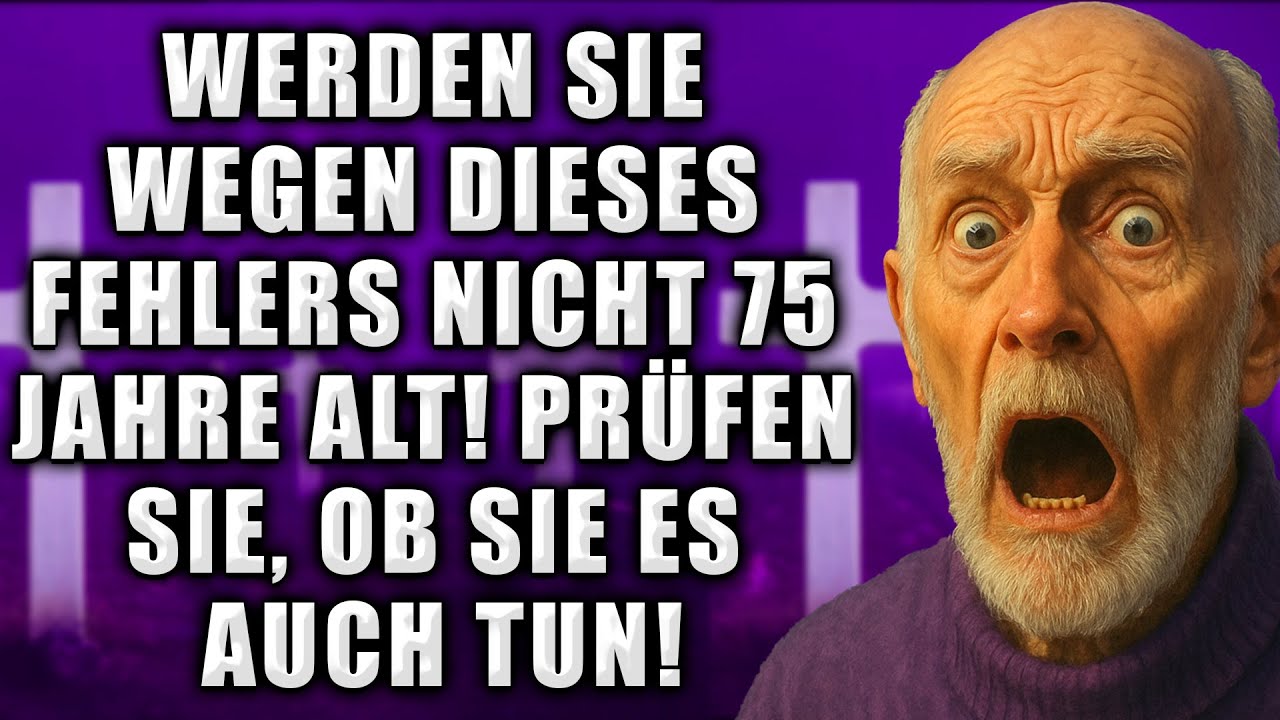 Das Geheimnis, das das Leben über 75 Jahre hinaus verlängert! Keiner spricht darüber...“