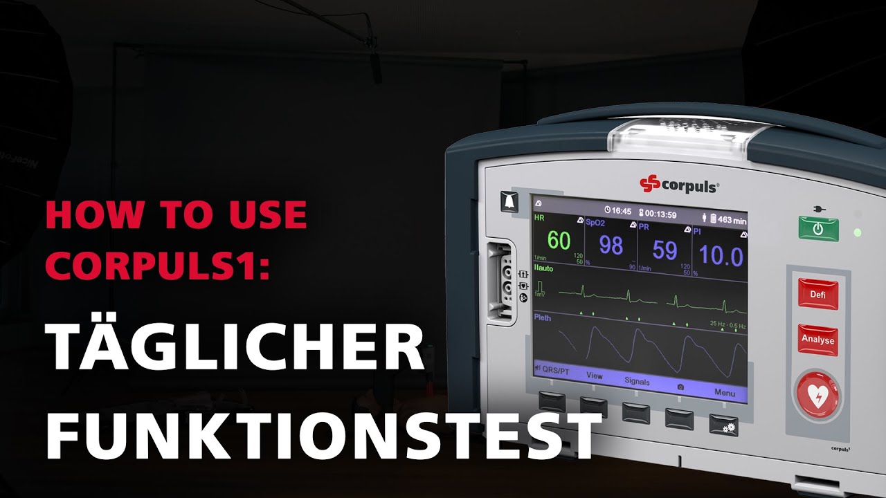 Tutorials by corpuls | How to use corpuls1: Täglicher Funktionstest