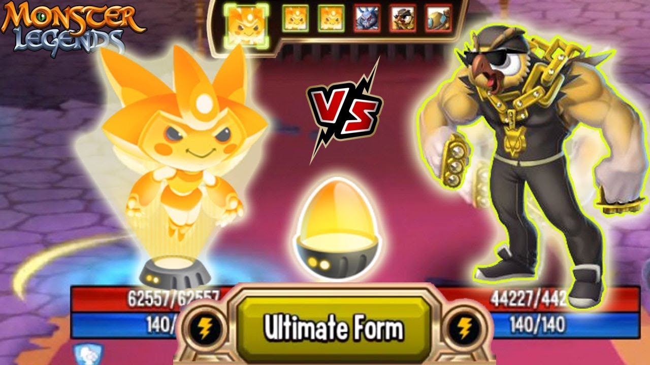 Monster Legends Neobuki level 130 vs Vano$$ combat review