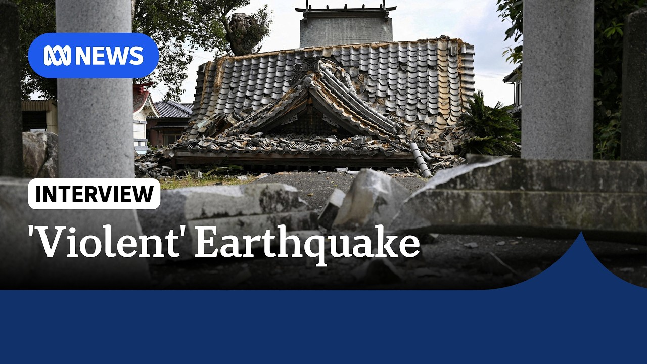 'Earth ripping itself apart': Kumamoto resident describes 'violent' quake | ABC NEWS
