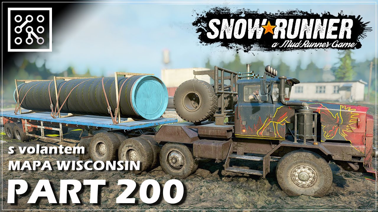 SNOWRUNNER CZ | ROURY PRO PAPÍRNU  - #200 | Lets play | Česky