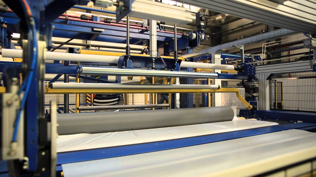 S/PVC WATERPROOFING MEMBRANES TANDEM EXTRUSION LINE