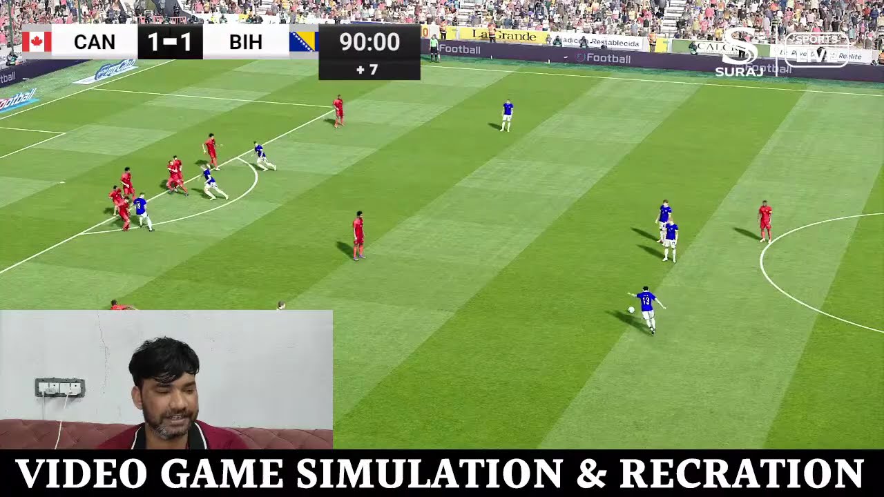 Canada vs Bosnia & Herzegovina | World Cup 2026 | Video Game - Simulation