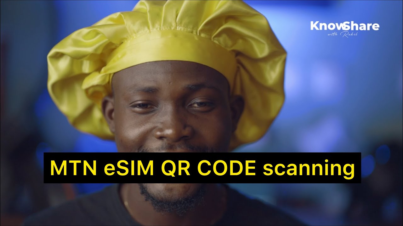 Верификация eSIM MTN и сканирование QR-кода
