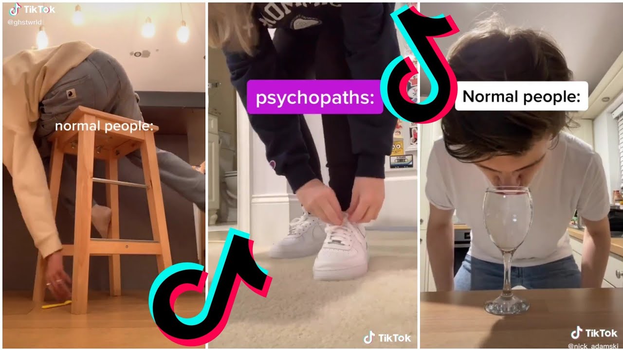 Normal vs psychopaths TikTok complication