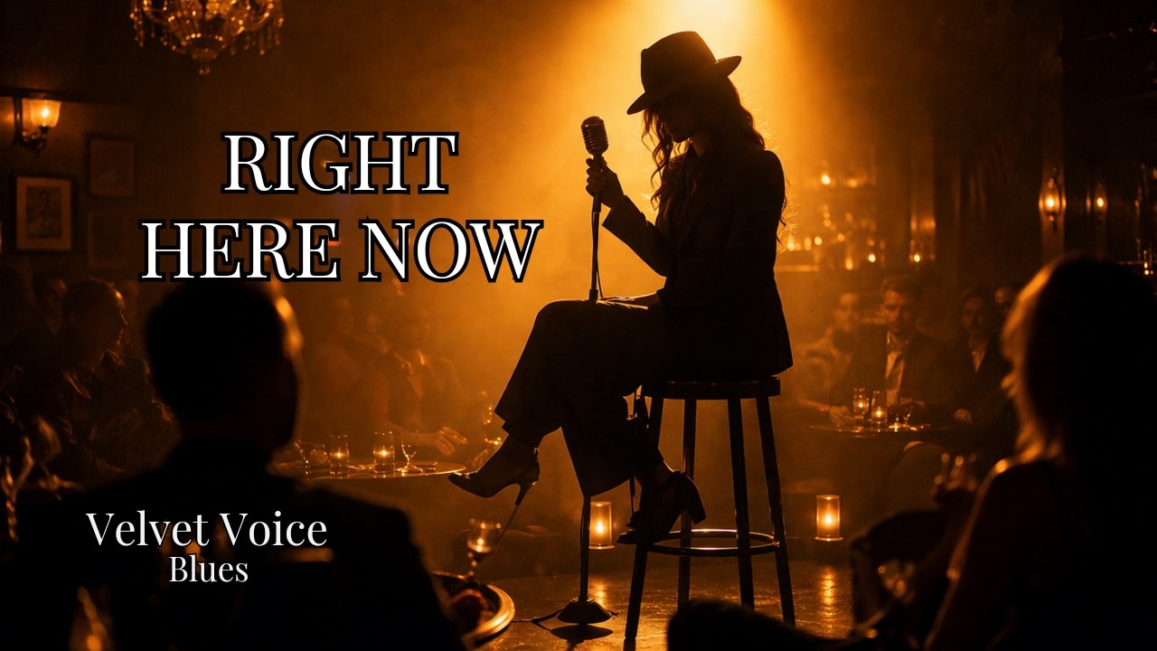 Velvet Voice Blues-Right Here Now | Dark Blues Soul with Female Vocals