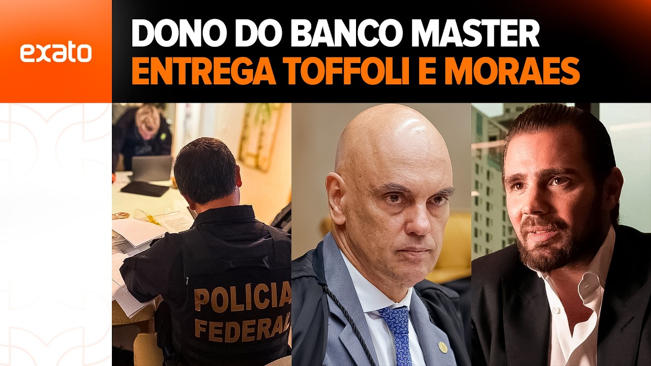 SE LASCOU! SAÍDA de Toffoli do caso Master COMPLICA SITUAÇÃO de Moraes no STF após PF descobrir TUDO
