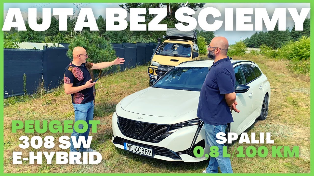 Najładniejszy kompakt na rynku - Peugeot 308 SW e-hybrid 2022 - AUTA BEZ ŚCIEMY