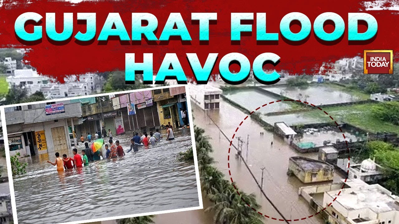 Seven Killed In Rain-related Incidents In Gujarat, More Than 6,000 Relocated