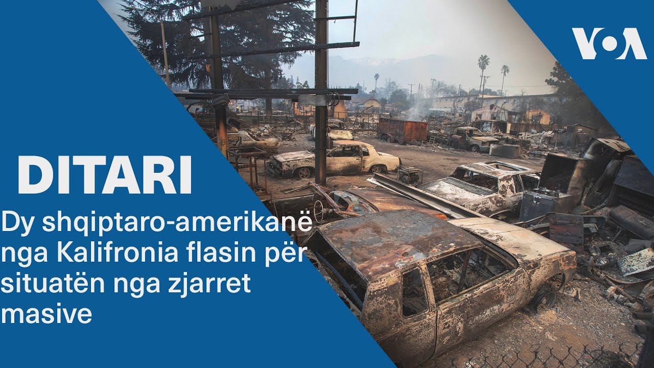 Ditari - Vazhdon situata e jashtëzakonshme nga zjarret në Kaliforni