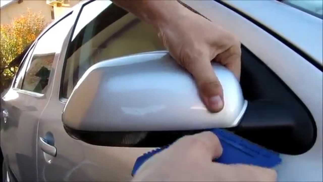 Changing indicator light from side mirror Skoda Octavia 2, audio: English
