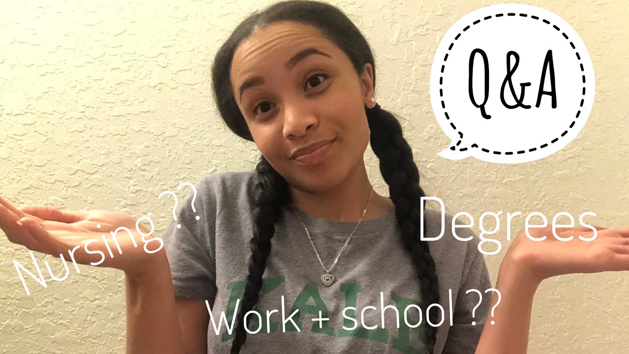 Q/A : Ultrasound /Nursing... Can you work while in Sonography school... &MORE !!