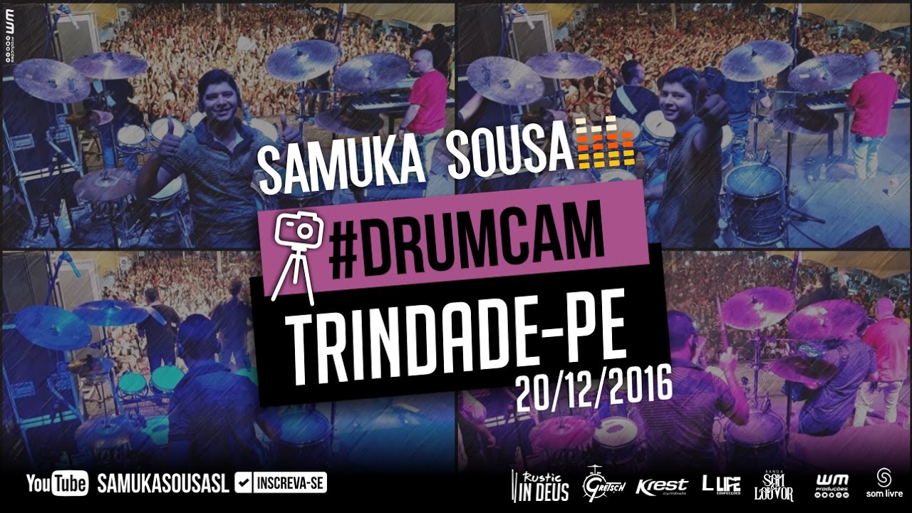 Samuka #DrumCam em Trindade-PE 20/12/16