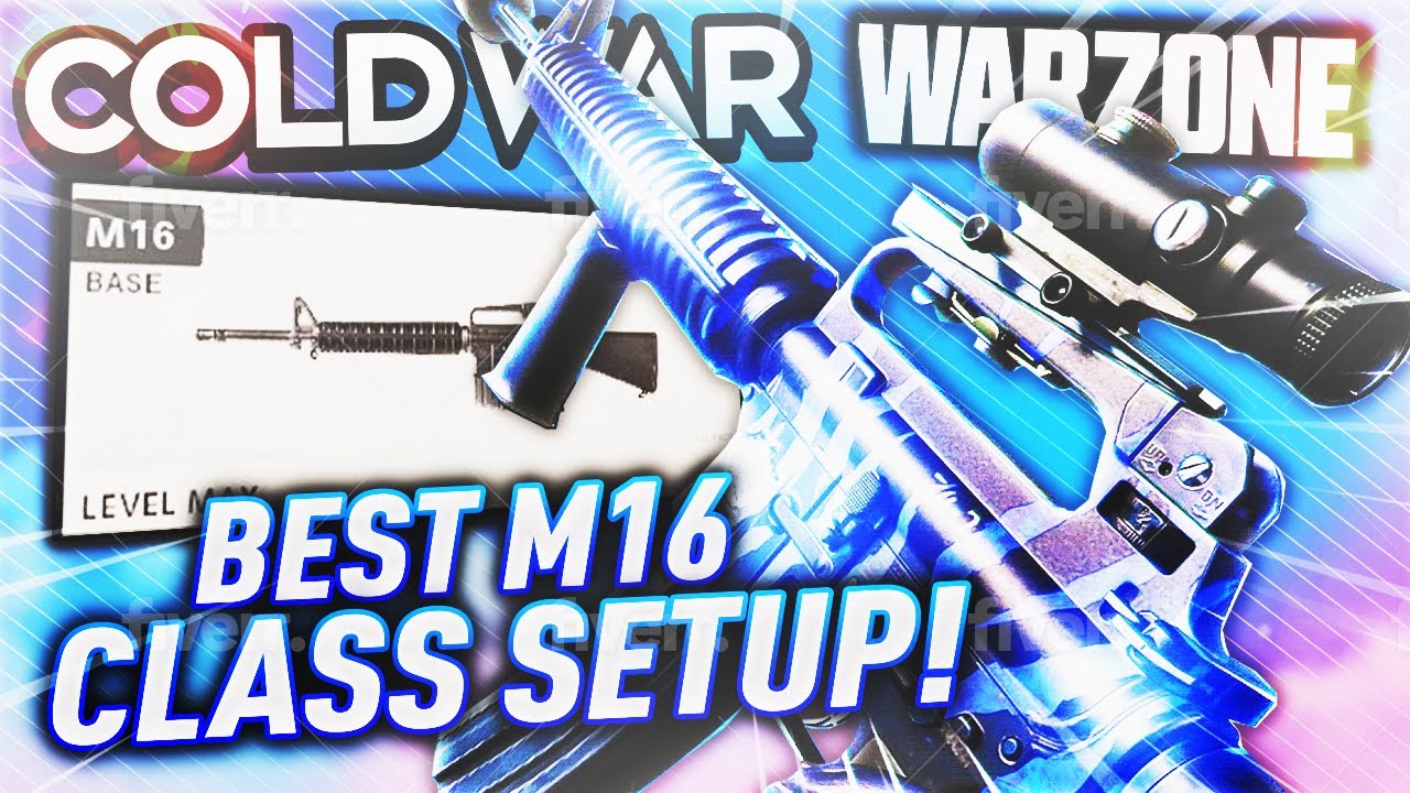 Best M16 Class Setup Warzone - Best M16 Class Setup Cold War - Season 2 - New Meta
