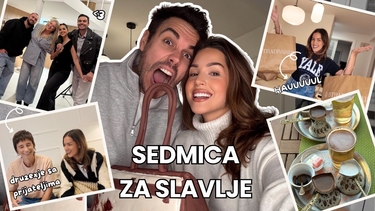 weekly vlog | sedmica proslava! 🎂