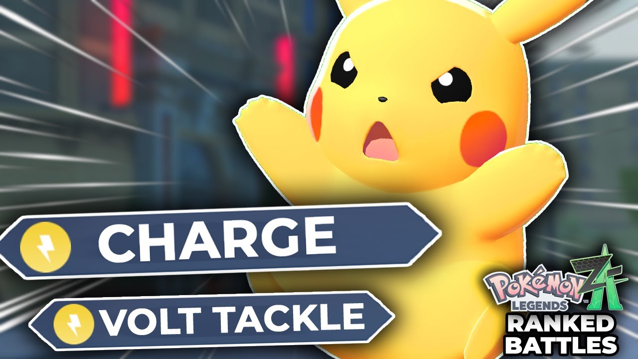 Charge PIKACHU Is BUSTED In Ranked Battles! | Pokemon Legends: Z-A Ranked Battles