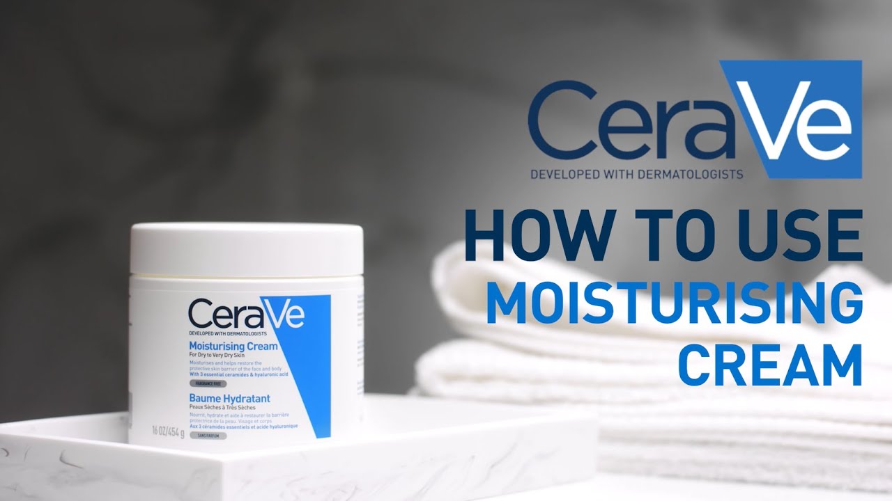 How to use Moisturising Cream? | CeraVe Benelux