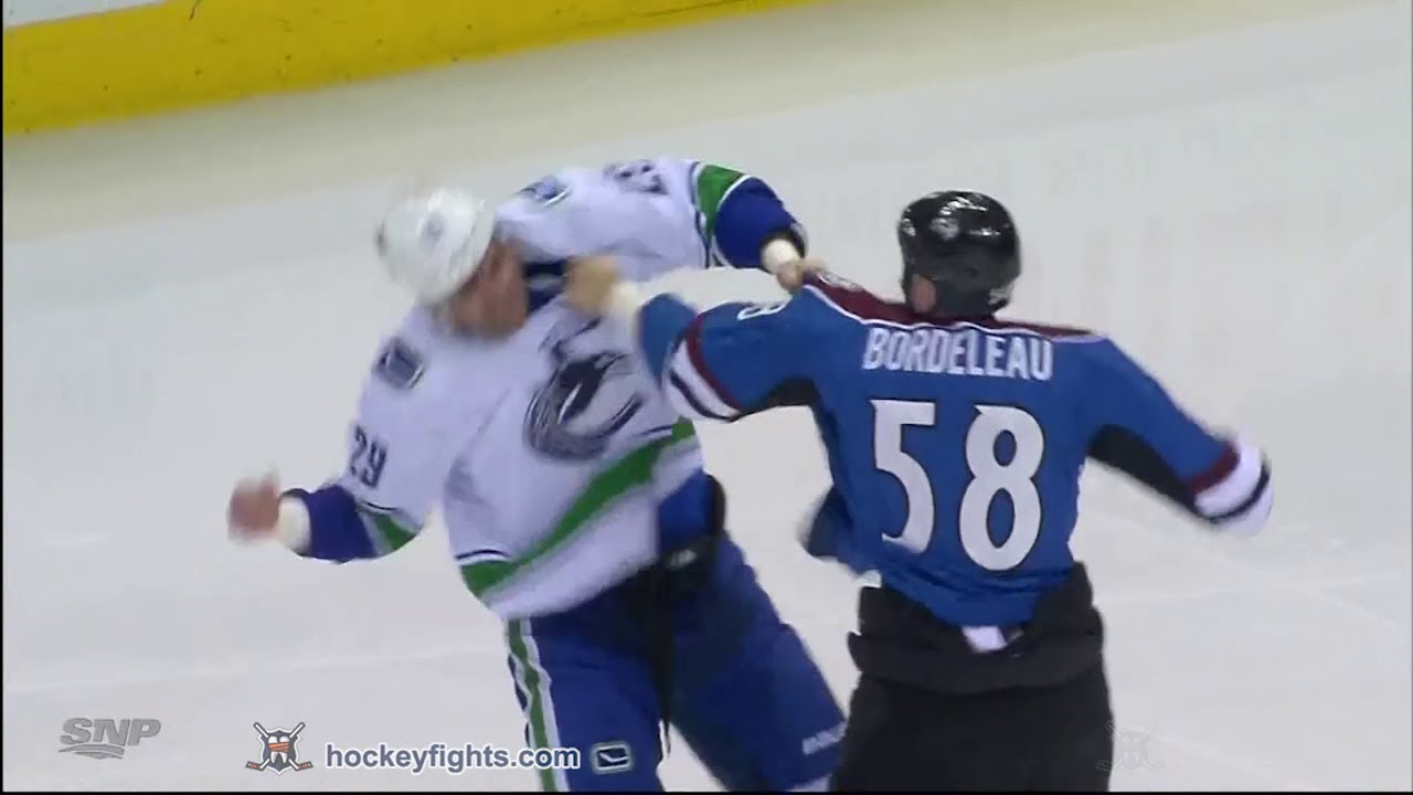 Tom Sestito vs Patrick Bordeleau Mar 27, 2014