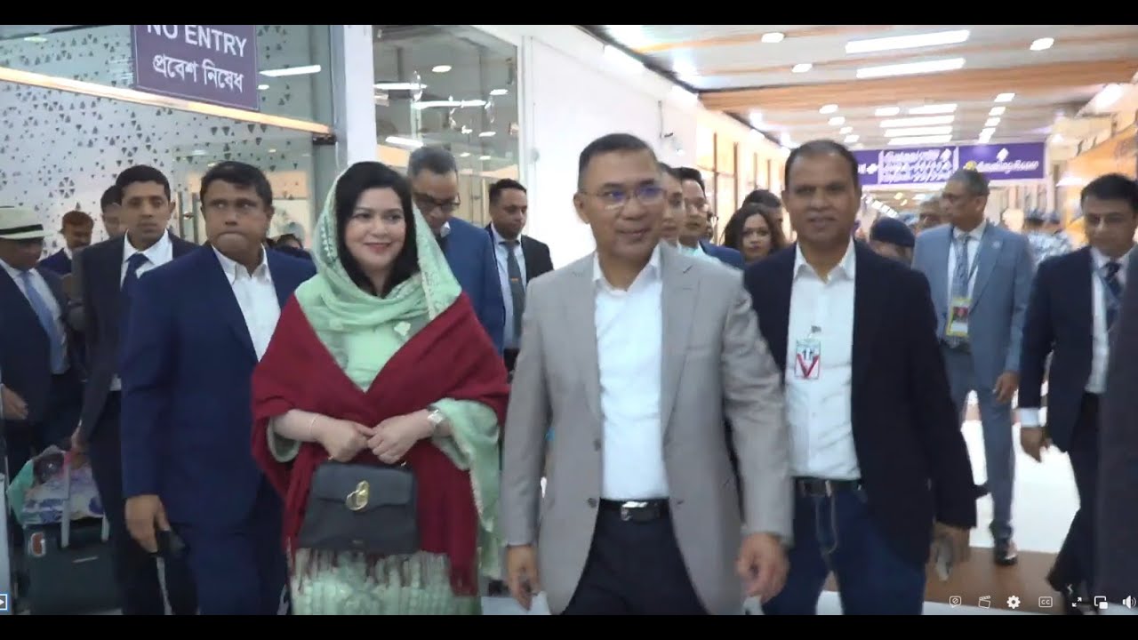 🛑 LIVE | Tarique Rahman in Dhaka, crowd gathers to welcome him