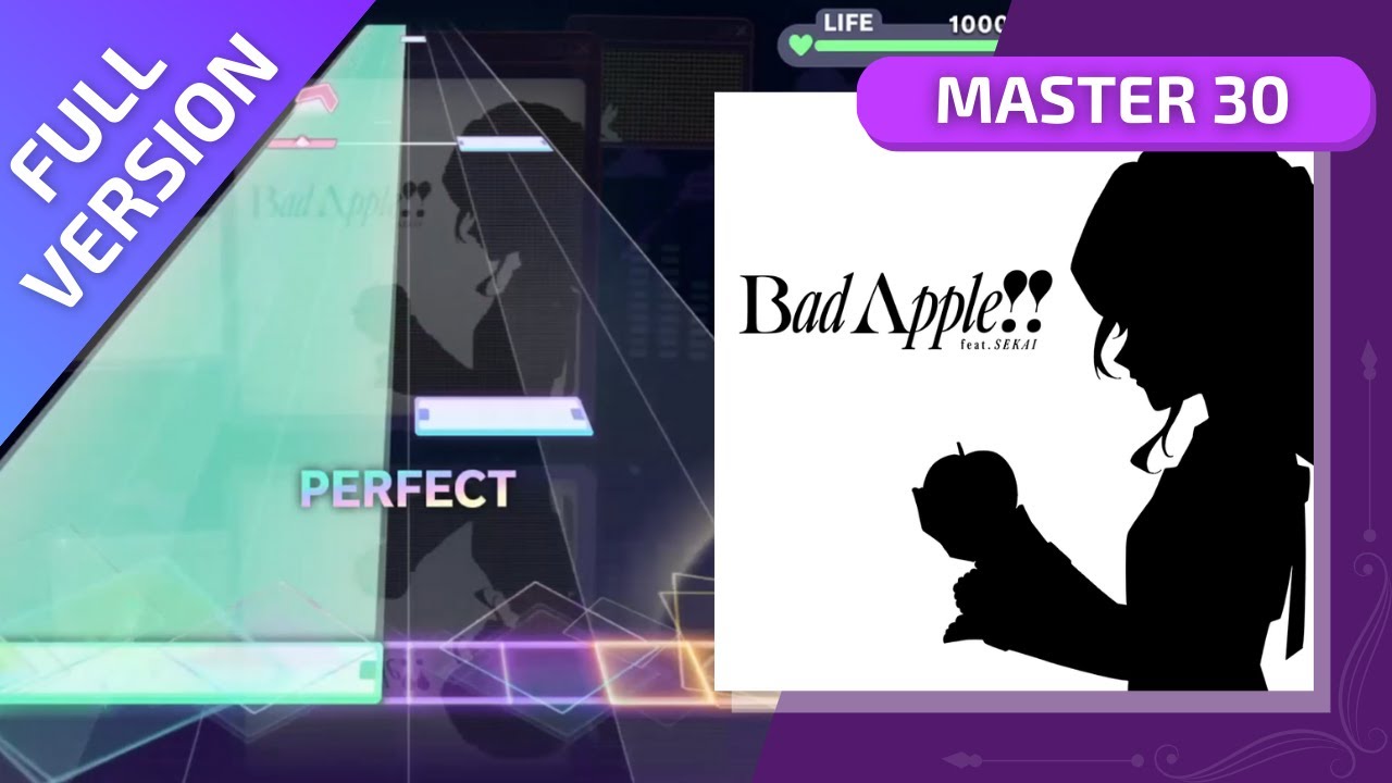 [PJSK Fanmade] Bad Apple!! feat.Sekai [Full ver.] / MASTER 30