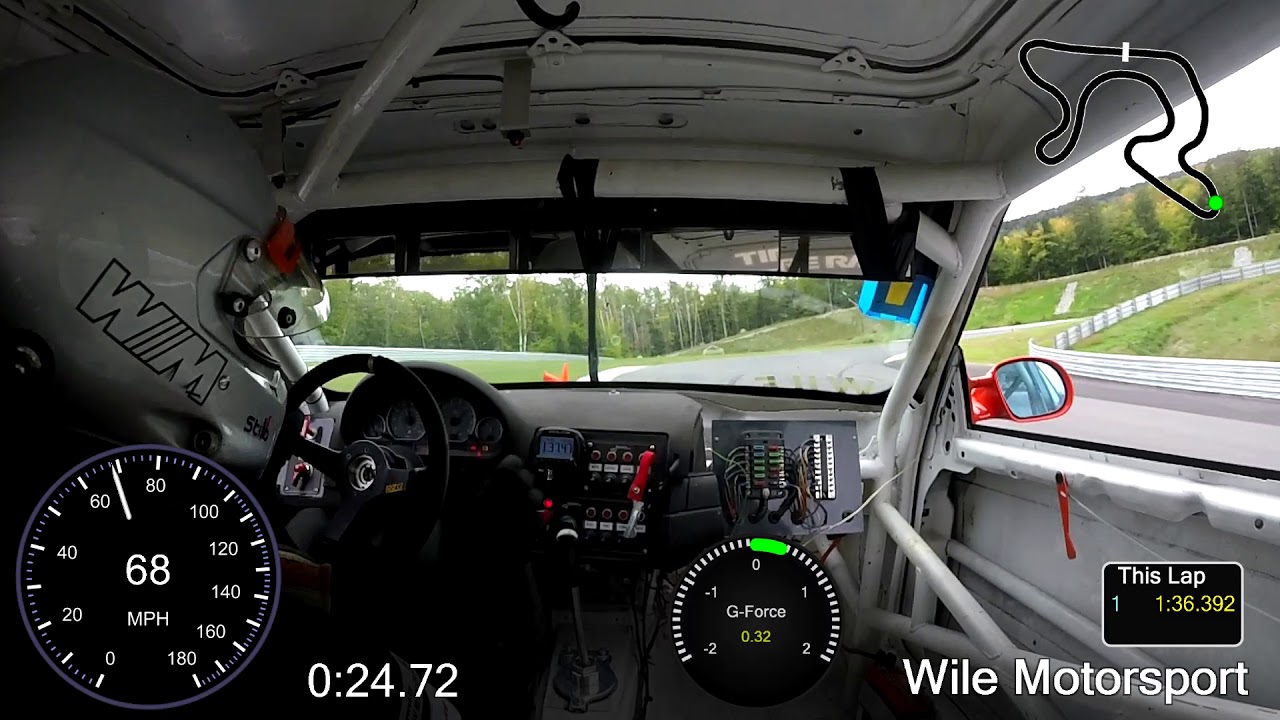 Jake Wile - Club Motorsports - 1:36.3  - WILE MOTORSPORT e36