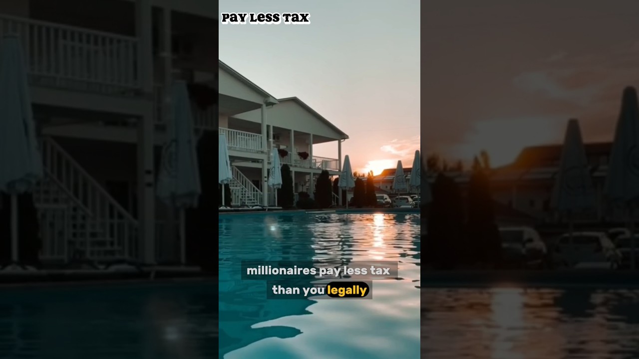How Rich People Pay ZERO Taxes Legally | #taxtips #wealthhacks #moneymindset #usafinance #2025taxes