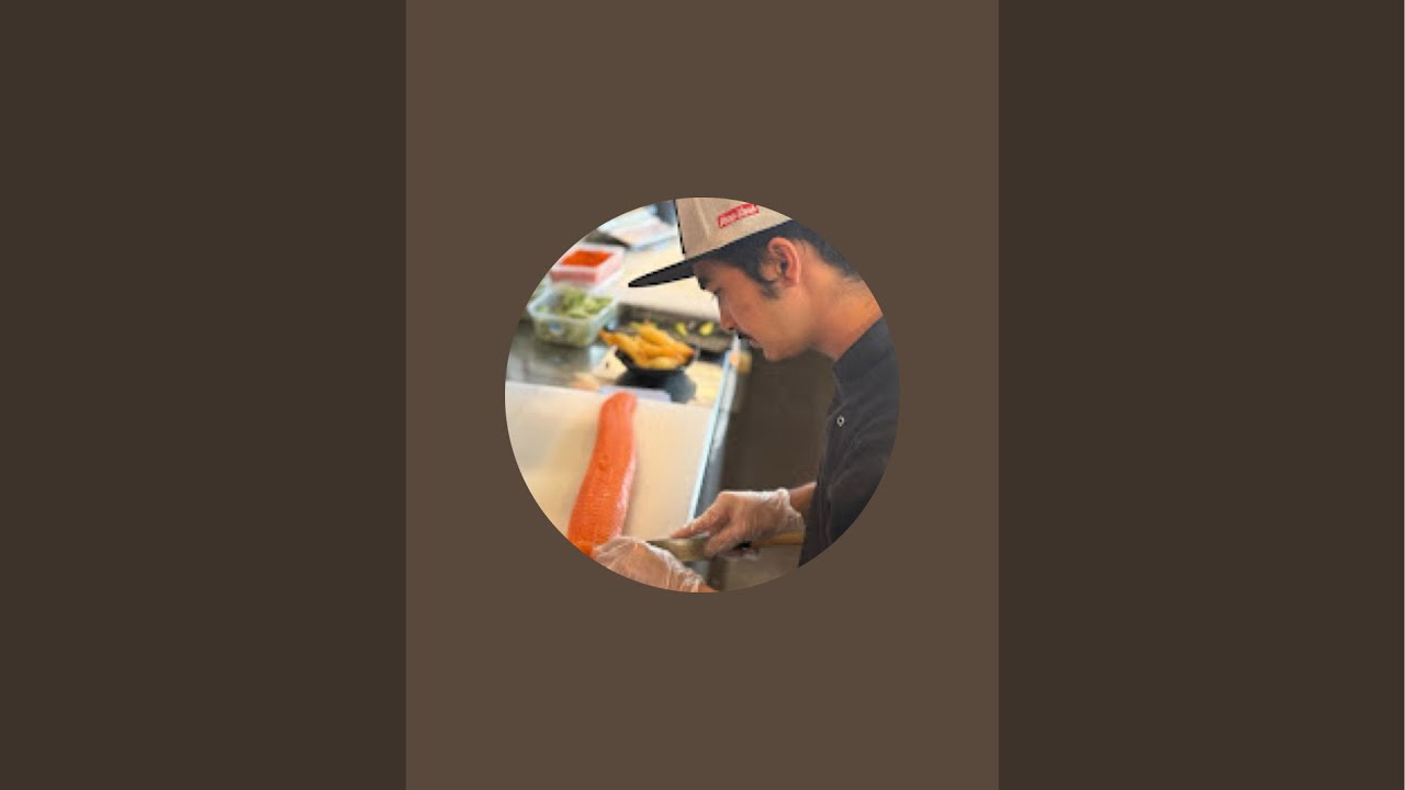 CHEF YOGI is live Making sushi in bg friday 🍣
