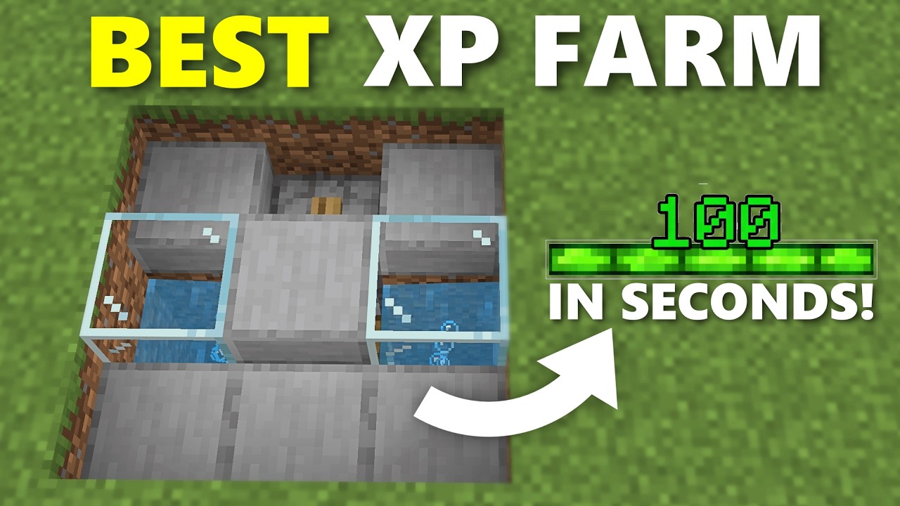 NEW BEST EVER XP FARM in 26.1 Minecraft Bedrock ! (No Trident)