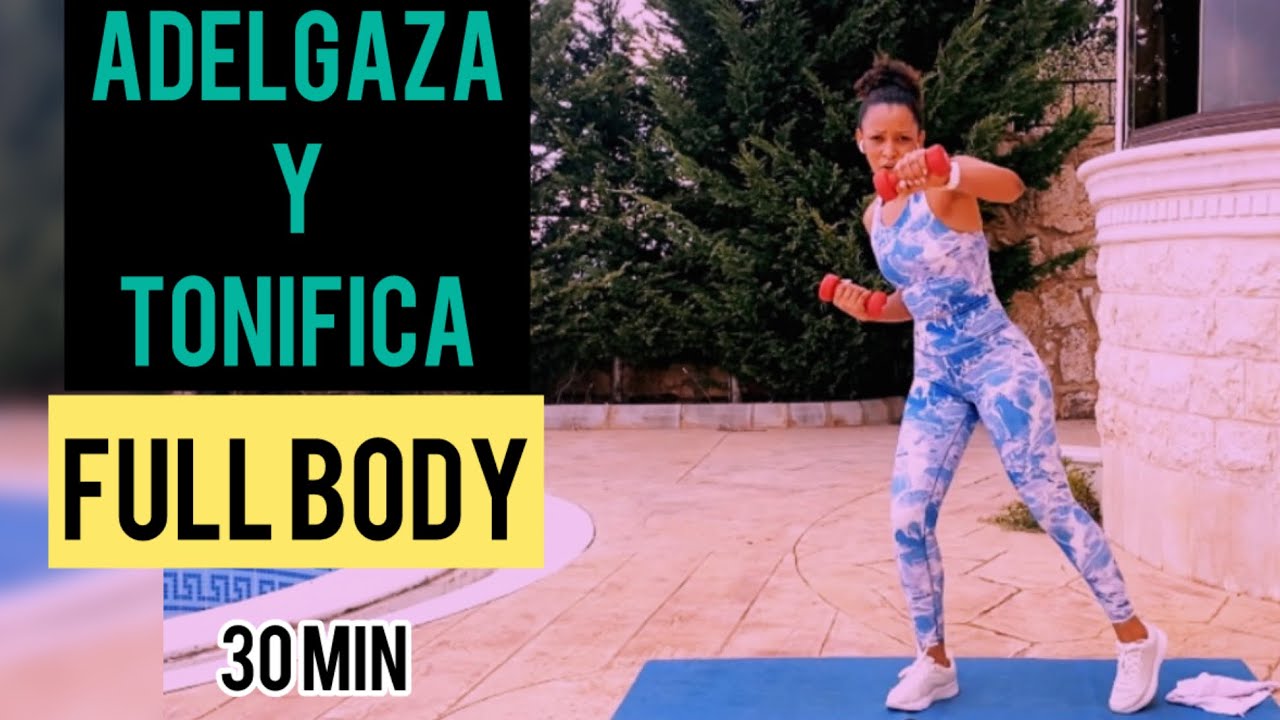RUTINA QUEMA GRASA/Fullbody Con Mancuernas |35 Min #athome #cardio