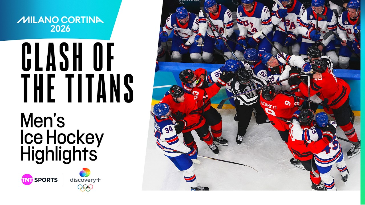 WHAT A MATCH! 🥇 | Men's Ice Hockey - Canada vs USA Highlights | Winter Olympics 202